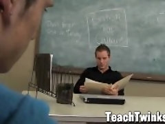 "Hunky teacher Tyler Andrews anal fucks student Adrian Layton"