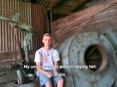 "CZECH HUNTER 554 - Hunk Twink Busts A Nut On His Stomach While Getting His Ass Fucked"